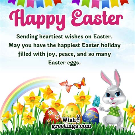 Happy Easter Wishes Messages - Wish Greetings