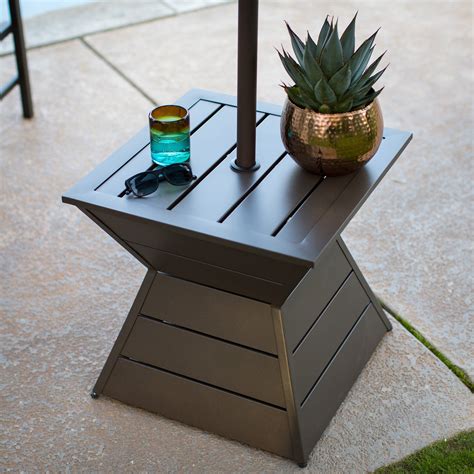 A Creditable Patio Umbrella Stand Table - Patio Designs