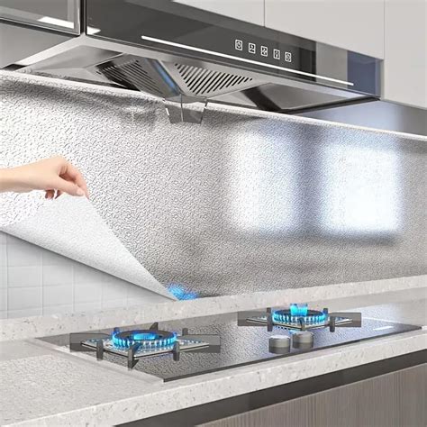 SIA VENDORS Kitchen Backsplash Stickers Wallpaper, 24 x 48 Inch Kitchen ...