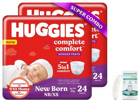 Buy Huggies Complete Comfort Wonder Pants, Extra Small (XS) Combo Pack ...