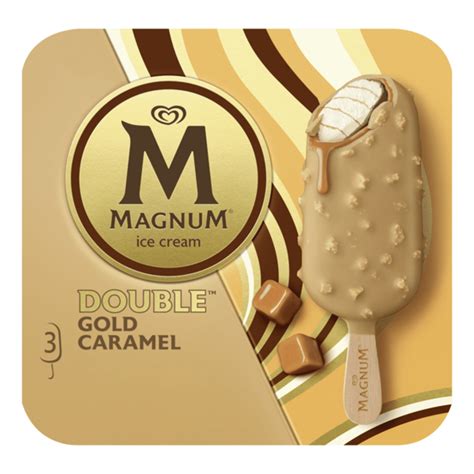 Magnum Ice Cream Bars Double Gold Caramel (8.62 oz) Delivery or Pickup ...