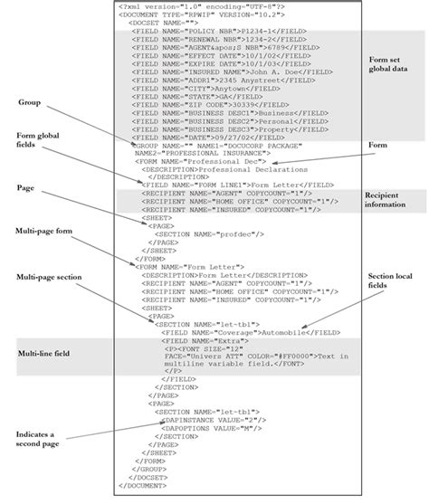 XML File Format