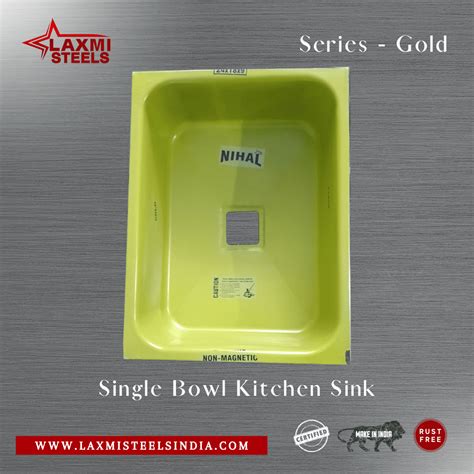 Indian Handmade Kitchen Sink (Square) Stainless Steels Kitchen Sink ...