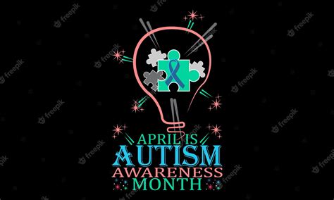 Premium Vector | Happy autism awareness day shirts design