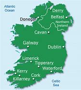 Image result for Ireland Map Cartoon