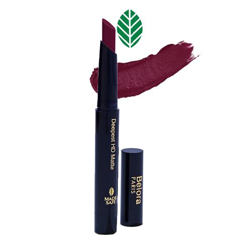 Buy Belora Paris Deepest HD Matte Hydrating Crayon Lipstick with ...