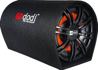 DODJ D-12 INCH ACTIVE CAR BASSTUBE WITH INBUILT AMPLIFIER POWERED#CAR ...