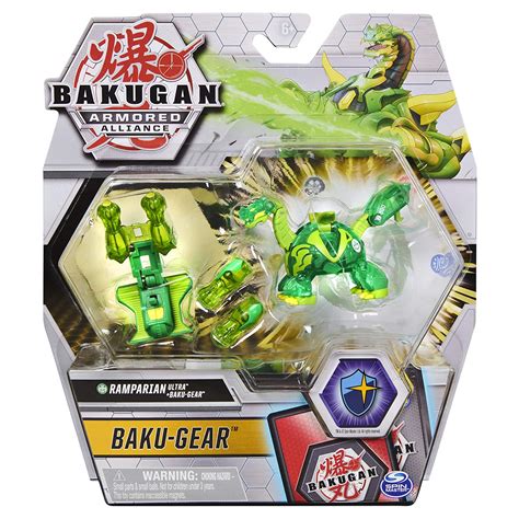 Buy Bakugan Ultra, Ramparian with Transforming Baku-Gear, Armored ...