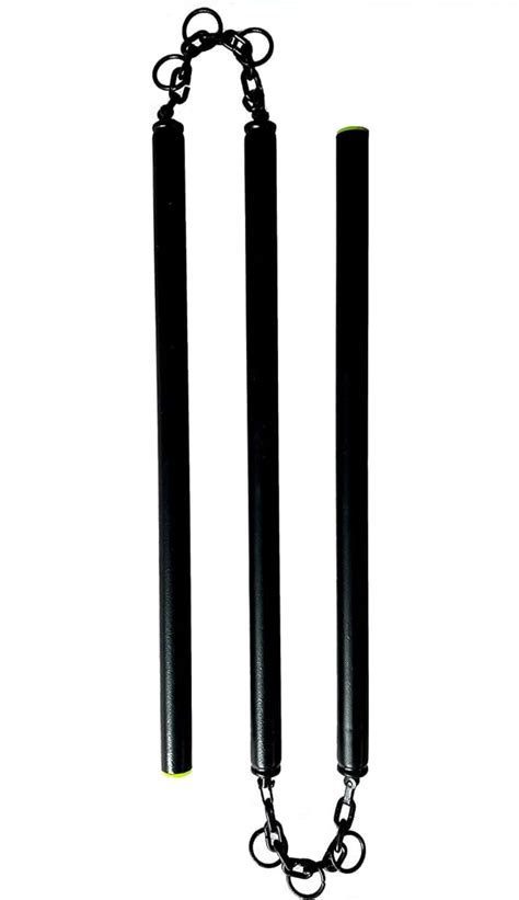 BE TREND Stainless Steel Metal Three Section Triple Nunchaku Chen Xi ...