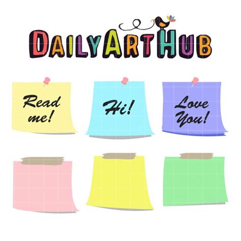 Image result for Note Word Clip Art Text