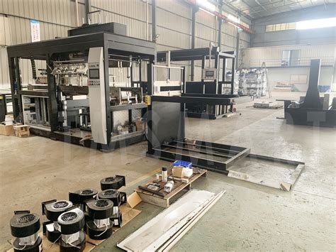 Meal Tray And Punnets Box Thermoforming Machine