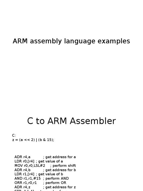 Image result for Arm Programming Language