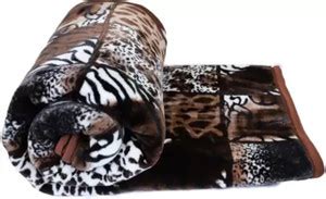 LA VERNE Self Design Double Mink Blanket for Heavy Winter - Buy LA ...
