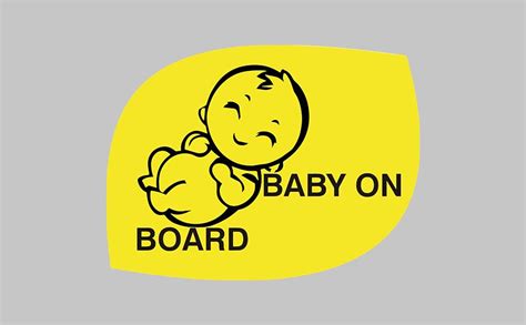ISEE 360 Baby On Board Logo Water Resistance Die Cut Windows, Car ...
