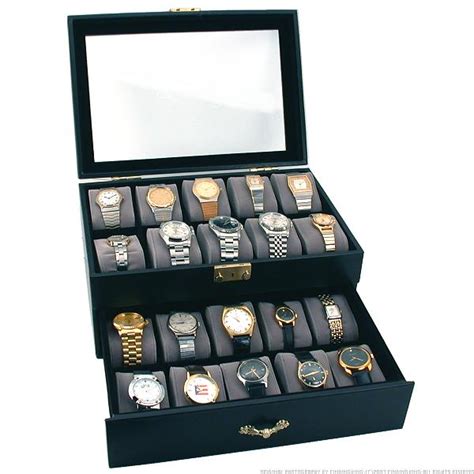 20 Watch Glass Top Showcase Displays Jewelry Box | Michaels