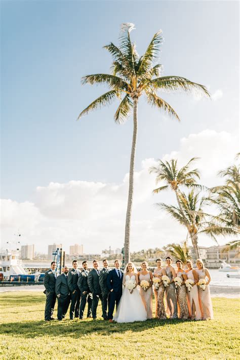 Brittany and Frank's Classic Hillsboro Club Wedding - Hillsboro Club ...