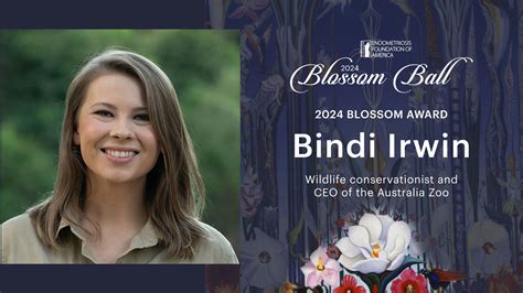 Bindi Irwin, Wildlife Conservationist And CEO Of The Australia Zoo ...