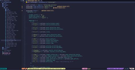 Nvim Config File 的图像结果
