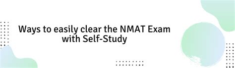 How to crack NMAT in 2 months