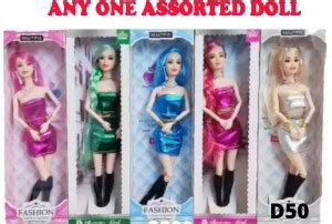 Just97 Beautiful Fashion Doll with Movable Hands and Legs (Pack of 1 ...