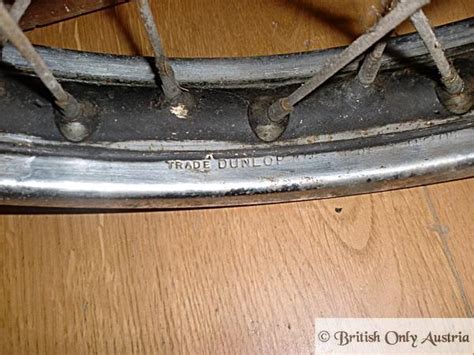 AJS/Matchless Rear Wheel 350/500 cc used, 1955-67 | BRITISH Only ...