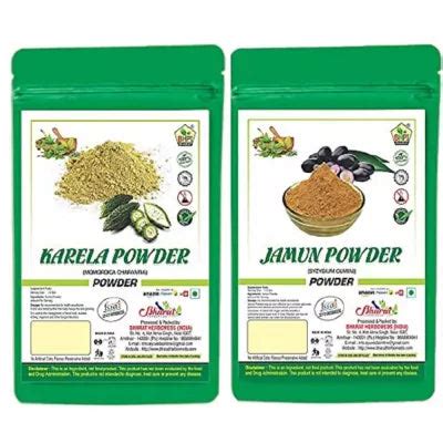 BHPI Bharat Karela & Jamun Powder Combo – AYUSH Upchar