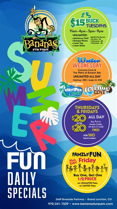 Pricing & Passes | Bananas Fun Park - Grand Junction, CO