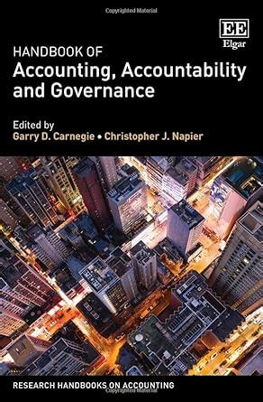 Buy Handbook of Accounting, Accountability and Governance (Research ...