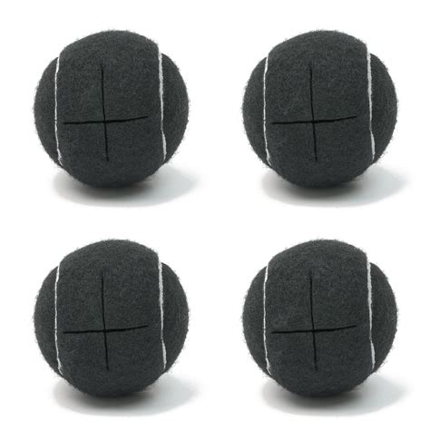 Precut Tennis Balls for Walkers 4 PCS Walker Tennis Ball for Furniture ...