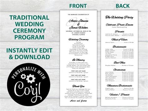 Image result for Sample Program for Wedding Ceremony