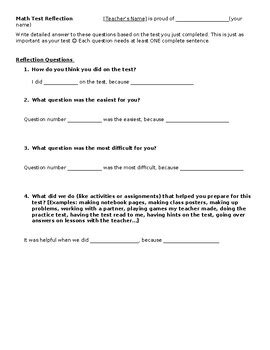 Image result for Reflection Maths Questions