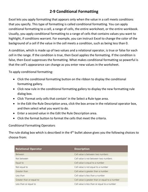Image result for Conditional Formatting Exercuse