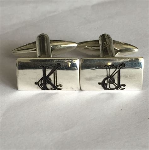 Monogram Cufflinks | Product tags