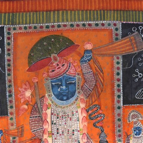Shop Lord Shrinathji Cloth Pichwai Painting | IndianShelf