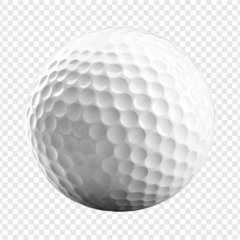 Closeup of a white golf ball dimples texture sport game | AI-generated PSD
