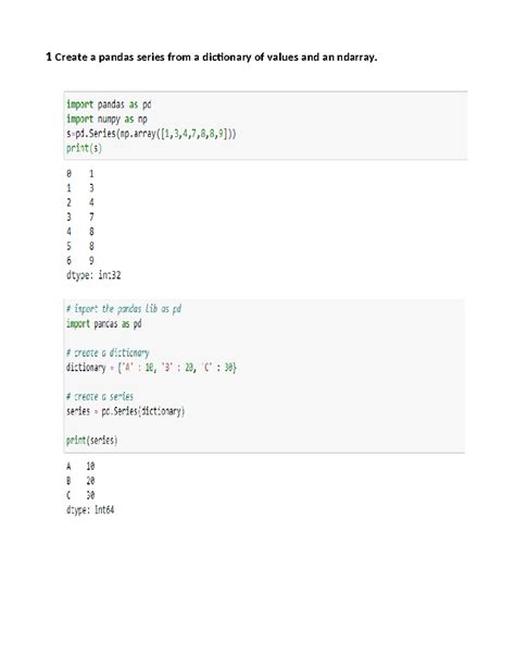 Class 12 IP Practical File: Data Manipulation & Analysis with Pandas ...