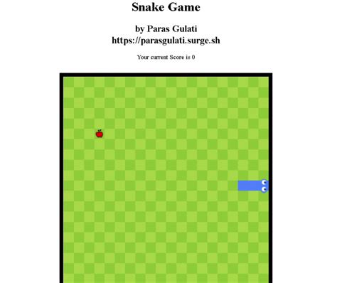 Image result for Write Code to Create a Snake Game in JavaScript