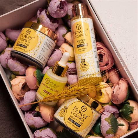 Besan & Curd Face Combo – Flower Organics