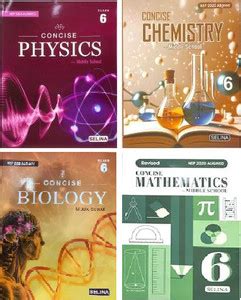 Selina Concise Biology, Physics, Chemistry, Mathematics Middle School ...