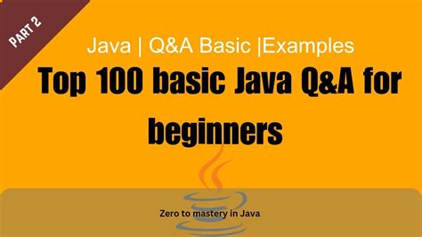 Image result for Java Basic Questions
