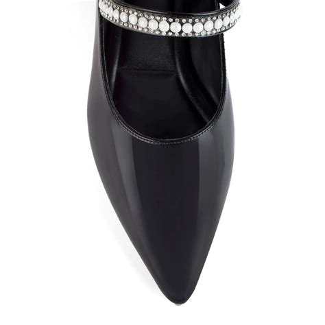 Buy Hepburn Black Parisian Mary Janes | Lino Perros