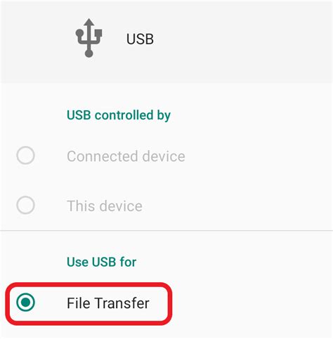 Image result for Allow File Transfer Android