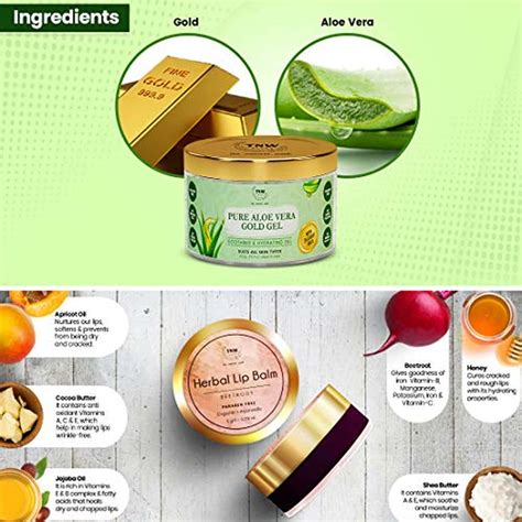 Buy TNW-THE NATURAL WASH UNISEX COMBO OF BEETROOT LIP BALM & ALOE VERA ...