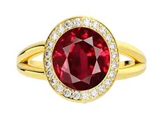 Buy Ruby Rings For Male & Female at Best Price | GemsRoot