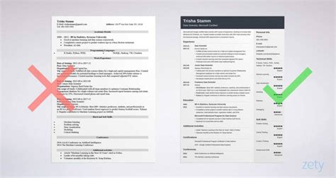 Data Science Resume Templates