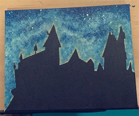 Image result for Hogwarts Acrylic Tutorial