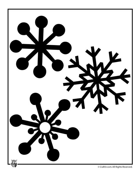 Image result for Basic Snowflake Shape