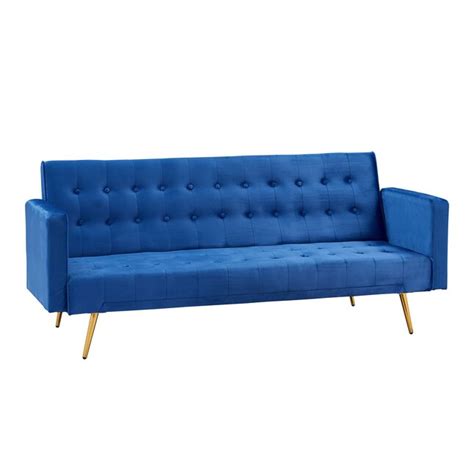 JASMODER Blue Twin Composite Platform Bed at Lowes.com