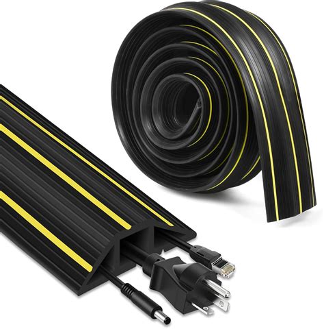 Amazon.com: Floor Cord Cover, 10ft Cord Covers for Wires on Floor ...