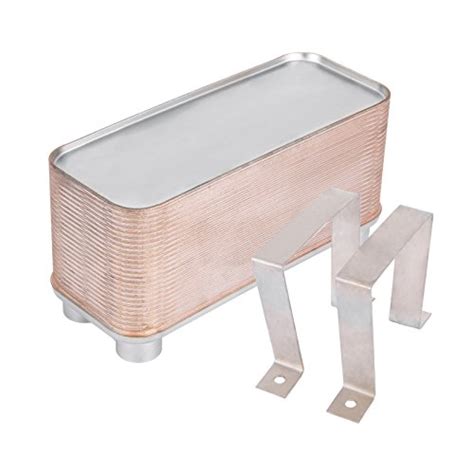Buy Mophorn Plate Heat Exchanger 5" x 12" 50 Plate Water to Water Heat ...